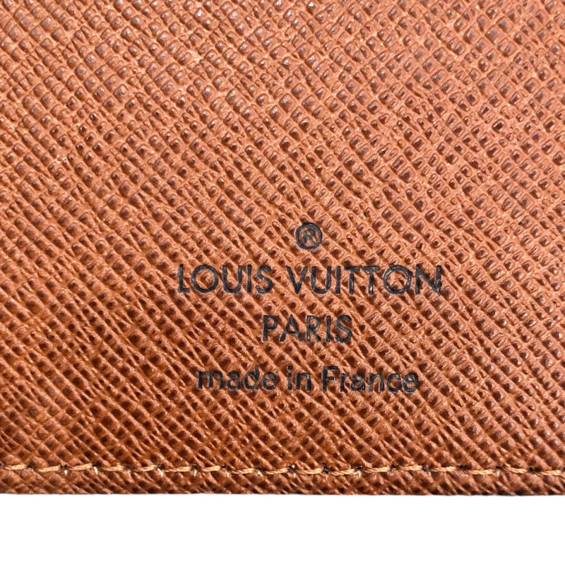 ルイ・ヴィトン LOUIS VUITTON ポルトフォィユ・プラザ M66540 ブラウン モノグラムキャンバス メンズ 長財布