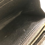 ルイ・ヴィトン LOUIS VUITTON ジッピーウォレット M80481 ブラック モノグラムアンプラント ユニセックス 長財布