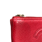 シャネル CHANEL ココマークコインポーチ GD金具 キャビアスキン レディース ポーチ