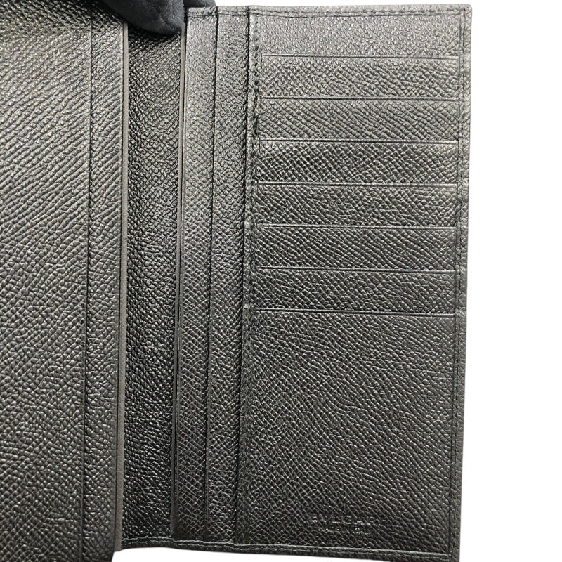 ブルガリ BVLGARI BVLGARI Rosenrthal 二つ折り長財布 グレインカーフレザー メンズ 長財布
