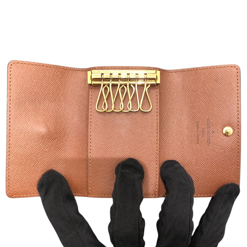 ルイ・ヴィトン LOUIS VUITTON ミュルティクレ6 M62630 PVC レディース キーケース