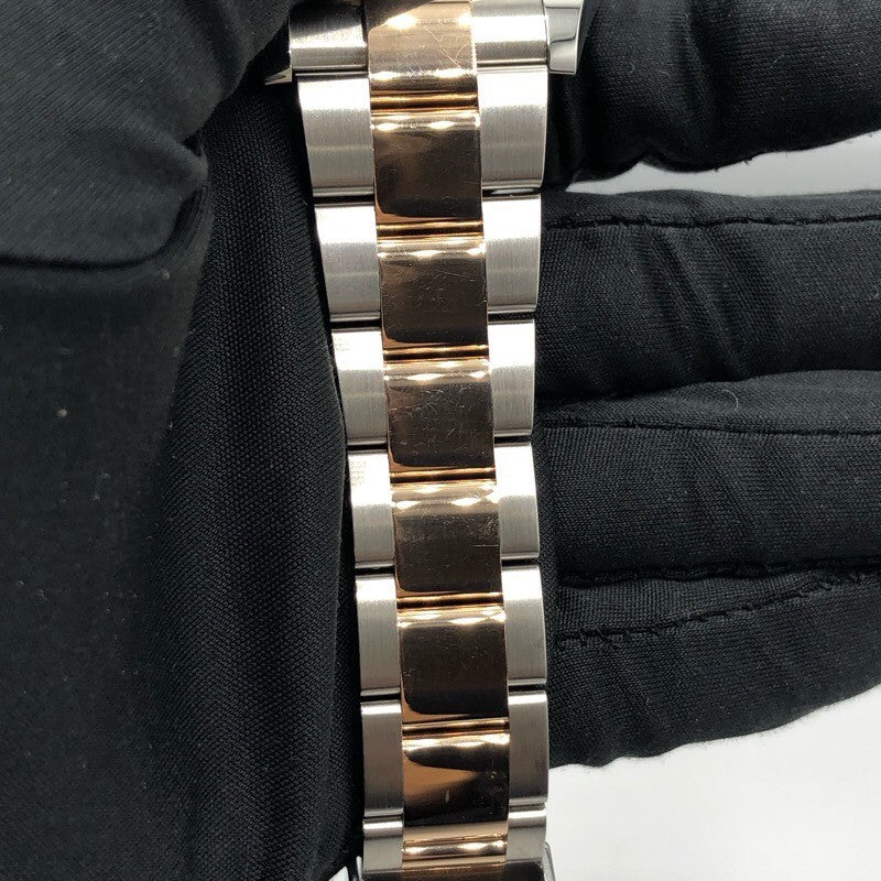 ロレックス ROLEX デイトジャスト41サンダスト 126301G ピンクゴールド ピンクゴールド／ステンレススチール(PG/SS) 自動巻き レディース 腕時計