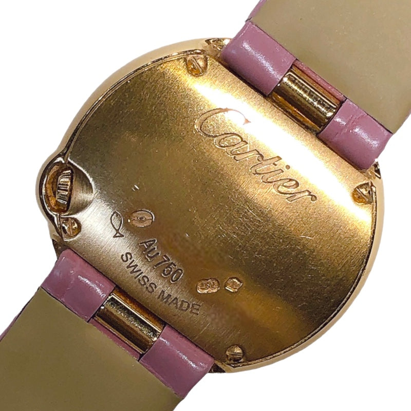 カルティエ Cartier バロン ブランドゥ カルティエ WJBL0006 K18ピンク