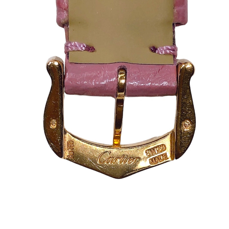 カルティエ Cartier バロン ブランドゥ カルティエ WJBL0006 K18ピンク