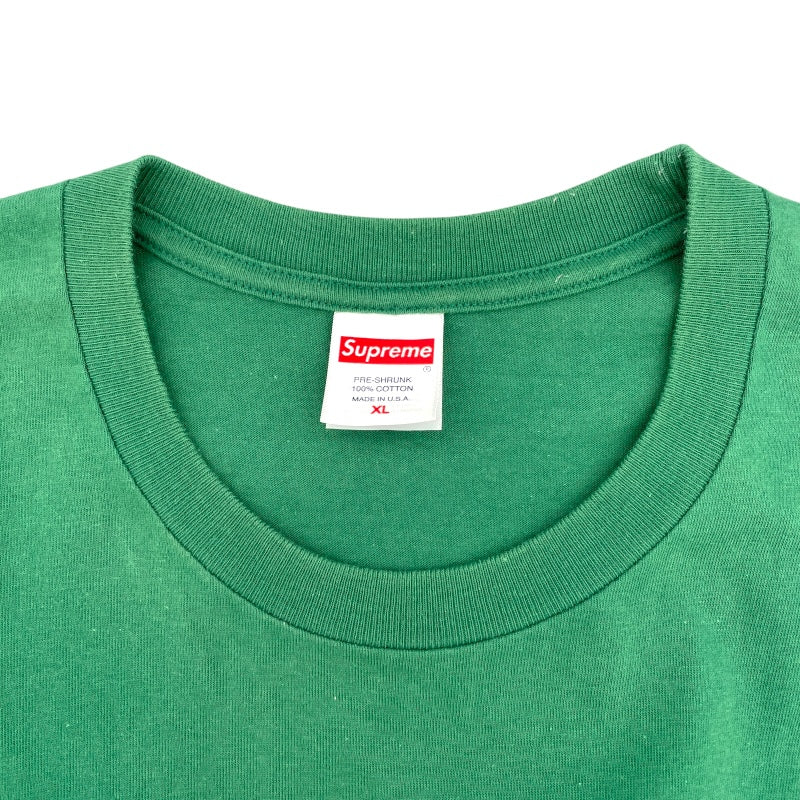 シュプリーム SUPREME Freaking Out Tee グリーン コットン メンズ 半袖Ｔシャツ