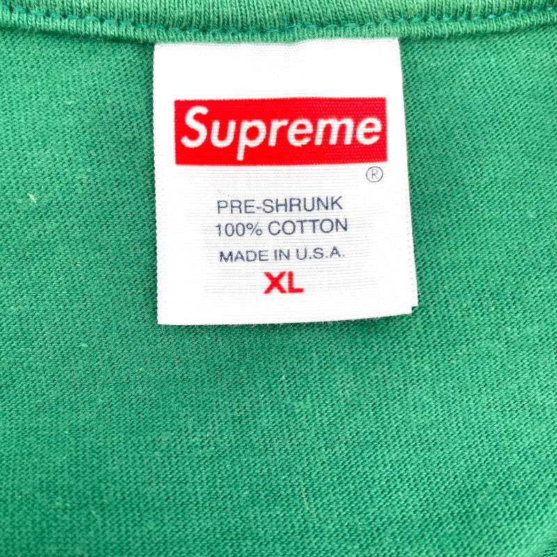 シュプリーム SUPREME Freaking Out Tee グリーン コットン メンズ 半袖Ｔシャツ