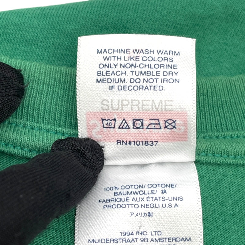 シュプリーム SUPREME Freaking Out Tee グリーン コットン メンズ 半袖Ｔシャツ