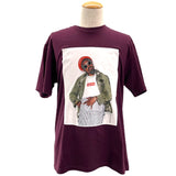 シュプリーム SUPREME Andre3000 Tee エッグプラント コットン メンズ 半袖Ｔシャツ