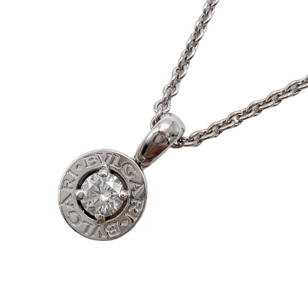 ブルガリ BVLGARI ブルガリブルガリネックレス 750WG/ダイヤモンド ダイヤモンド ジュエリー