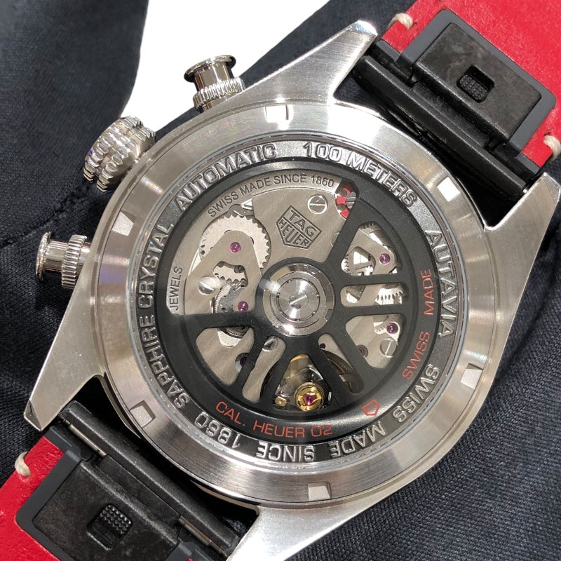 タグ・ホイヤー TAG HEUER オータヴィア 60周年アニバーサリーフライバッククロノグラフ CBE511B.FC8279 シルバー S |  中古ブランドリユースショップ OKURA(おお蔵)