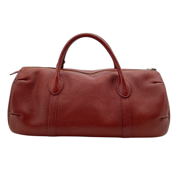 エルメス HERMES ポロション □D刻 ローズアッシュ　シルバー金具 エヴァーグレイン レディース ハンドバッグ