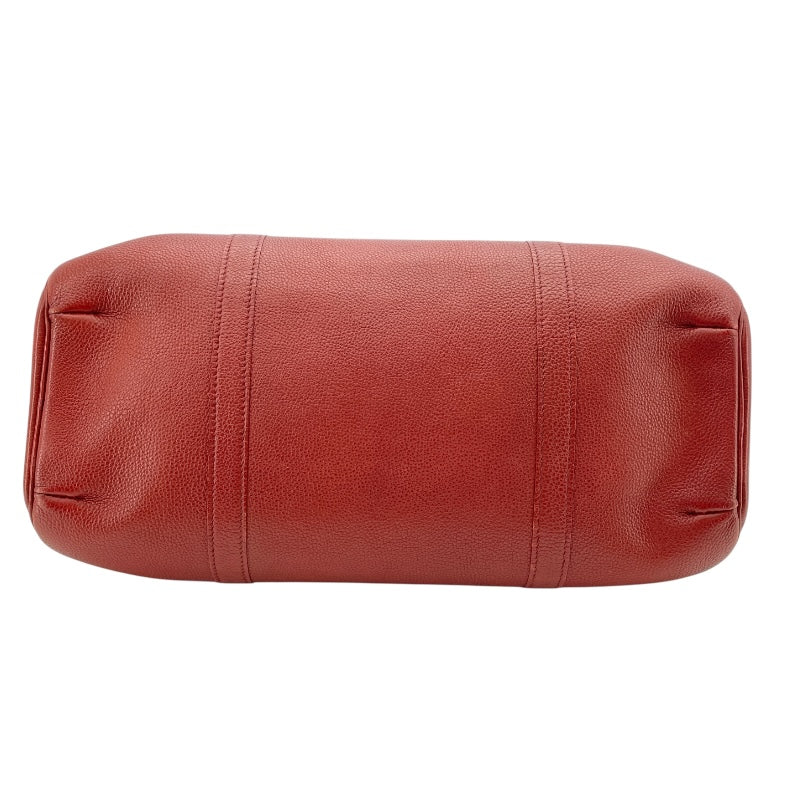 エルメス HERMES ポロション □D刻 ローズアッシュ　シルバー金具 エヴァーグレイン レディース ハンドバッグ
