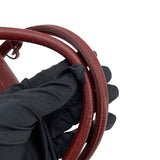 エルメス HERMES ポロション □D刻 ローズアッシュ　シルバー金具 エヴァーグレイン レディース ハンドバッグ
