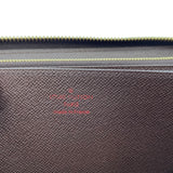 ルイ・ヴィトン LOUIS VUITTON ジッピー・ウォレット N41661 ブラウン ダミエキャンバス ユニセックス 長財布