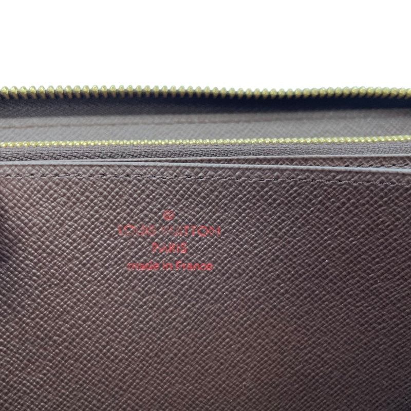 ルイ・ヴィトン LOUIS VUITTON ジッピー・ウォレット N41661 ブラウン ダミエキャンバス ユニセックス 長財布
