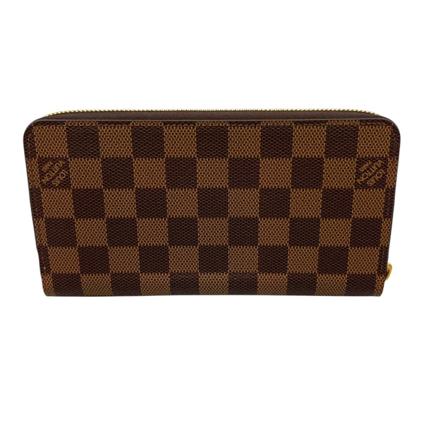 ルイ・ヴィトン LOUIS VUITTON ジッピー・ウォレット N41661 ブラウン ダミエキャンバス ユニセックス 長財布