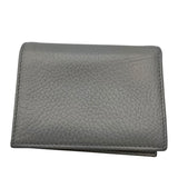 グッチ GUCCI GGマーモントレザー カードケース 456126 グレー レザー ユニセックス 二つ折り財布