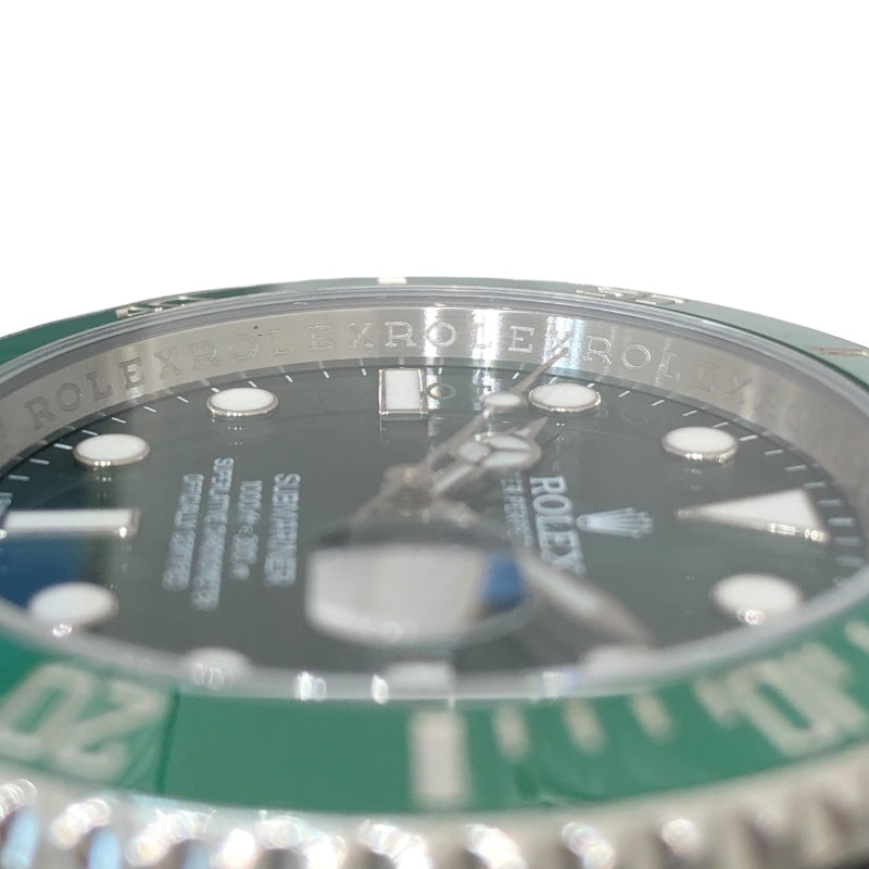 ロレックス ROLEX サブマリーナ 116610LV グリーン ステンレススチール ｓｓ メンズ 腕時計