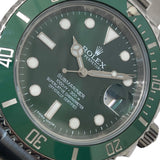 ロレックス ROLEX サブマリーナ 116610LV グリーン ステンレススチール ｓｓ メンズ 腕時計