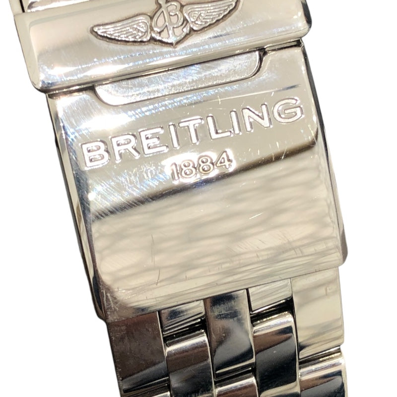 ブライトリング BREITLING クロノマット44　ホワイトシェル AB0110 ホワイトシェル ステンレススチール SS メンズ 腕時計