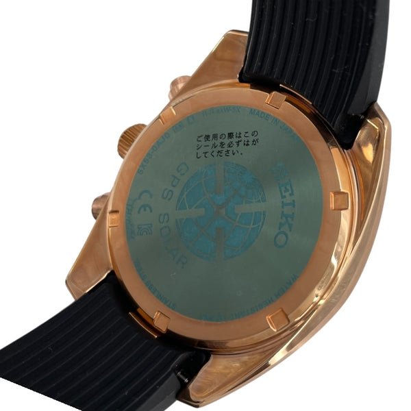 セイコー SEIKO アストロン デュアルタイム SBXC024 ブラック SS/ラバー メンズ 腕時計