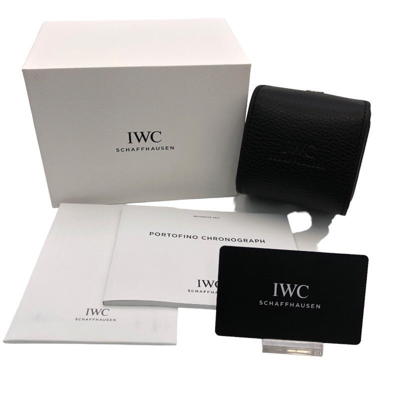 インターナショナルウォッチカンパニー IWC ポートフィノ クロノグラフ 39 IW391407 SS 自動巻き メンズ 腕時計