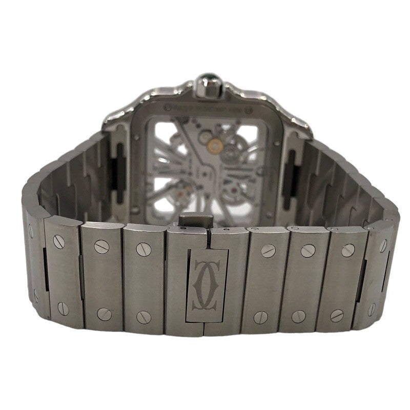 カルティエ Cartier サントス ドゥ カルティエ スケルトン LM