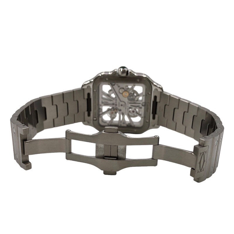 カルティエ Cartier サントス ドゥ カルティエ スケルトン LM