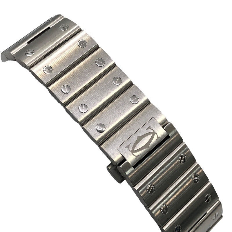 かずまっくす　カルティエ　ストラップ カルティエ Cartier サントス ドゥ カルティエ スケルトン LM