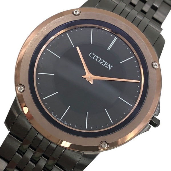 シチズン CITIZEN エコドライブワン AR5054-51E SS(DLC加工) メンズ 腕時計