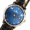 ブランパン BLANCPAIN ヴィルレ・ウルトラスリム 6223C-1529-55A ブルー 18KWG/レザーベルト 自動巻き メンズ 腕時計