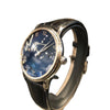ブランパン BLANCPAIN ヴィルレ・ウルトラスリム 6223C-1529-55A ブルー 18KWG/レザーベルト 自動巻き メンズ 腕時計