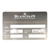 ブランパン BLANCPAIN ヴィルレ・ウルトラスリム 6223C-1529-55A ブルー 18KWG/レザーベルト 自動巻き メンズ 腕時計