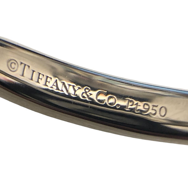 ティファニー TIFFANY＆CO Pt950　ハーモニーウエディングバンドリング　#56 Pt950プラチナ Pt950　ダイヤモンド ジュエリー