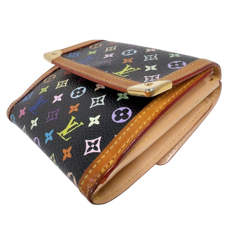 ルイ ヴィトン LOUIS VUITTON Wホック 三つ折り財布 エピ ポルト