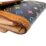 ルイ・ヴィトン LOUIS VUITTON ポルト モネ ビエ カルト クレディ M92984 ノワール モノグラムマルチ レディース 三つ折り財布