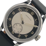 ロンジン LONGINES ヘリテージクラシックタキシード L2.330.4.93.0 ホワイト ステンレススチール 自動巻き メンズ 腕時計