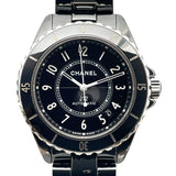 シャネル CHANEL J12 38MM H5697 ブラック セラミック 自動巻き メンズ 腕時計