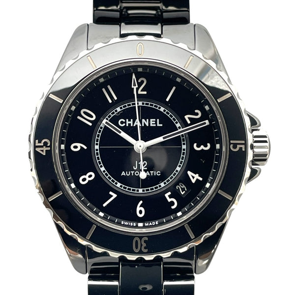 シャネル CHANEL J12 38MM H5697 ブラック セラミック 自動巻き メンズ 腕時計