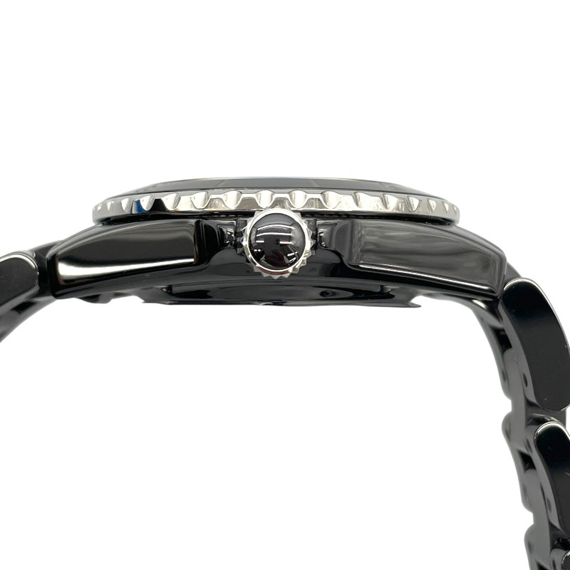 シャネル CHANEL J12 38MM H5697 ブラック セラミック 自動巻き メンズ 腕時計