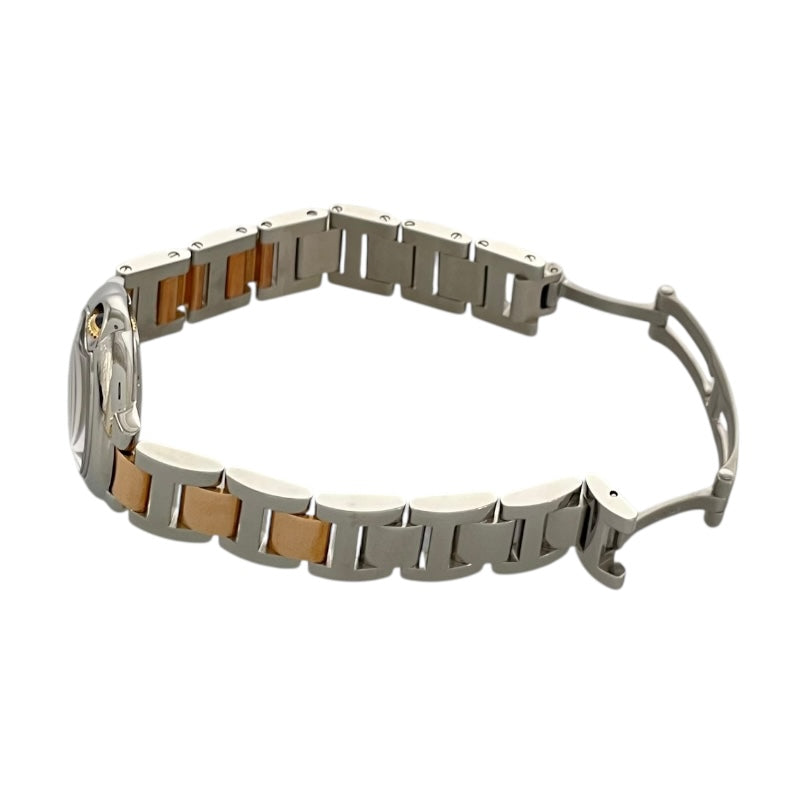 カルティエ Cartier バロンブルー  28mm WE902052 ピンク PG/SS/11Pダイヤ クオーツ レディース 腕時計