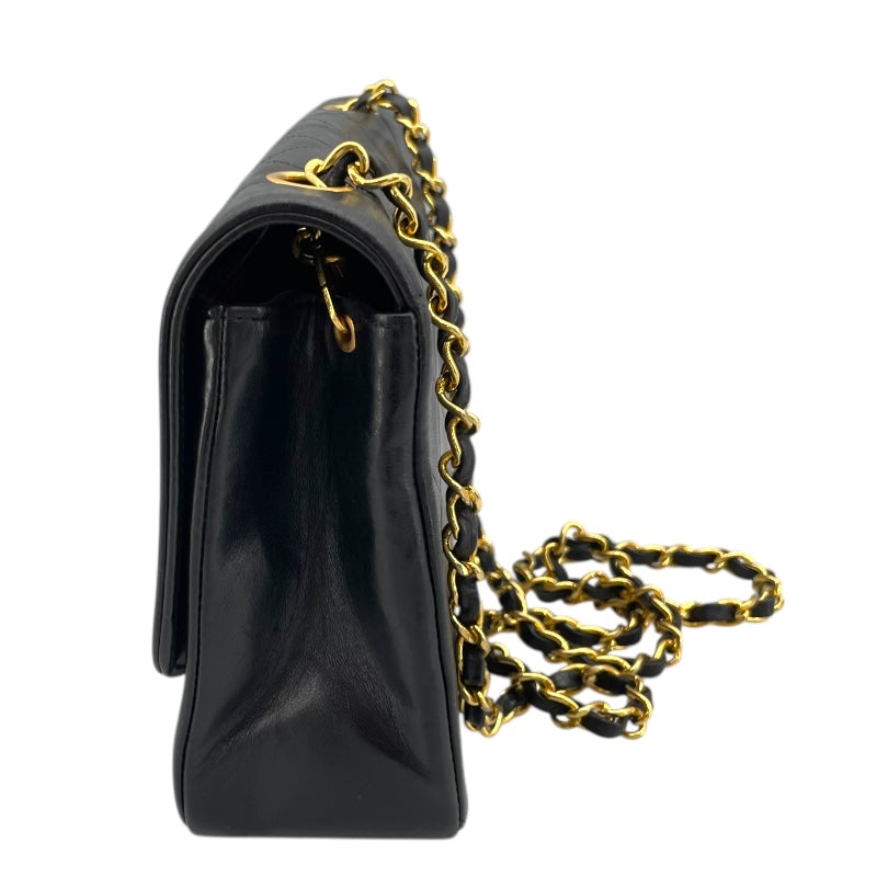 シャネル CHANEL ダイアナ25 A01165 5番台 ブラック ラムスキン レディース ショルダーバッグ