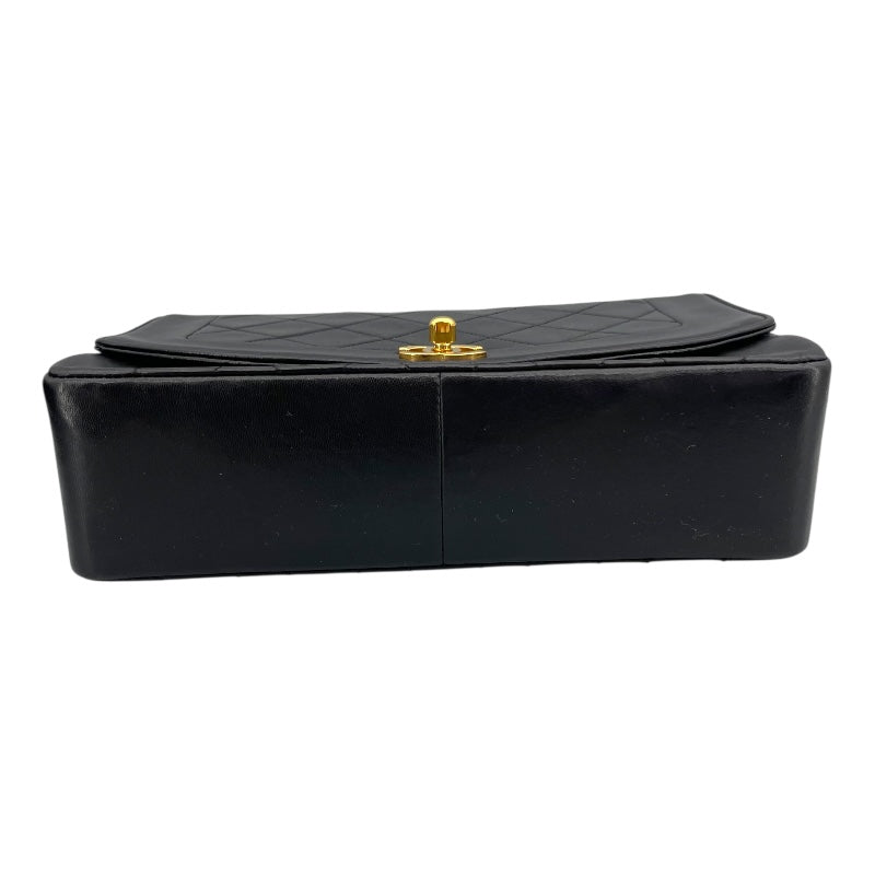 シャネル CHANEL ダイアナ25 A01165 5番台 ブラック ラムスキン レディース ショルダーバッグ