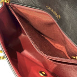 シャネル CHANEL マトラッセチェーンショルダー ブラック ラムスキン/GD金具 レディース ショルダーバッグ