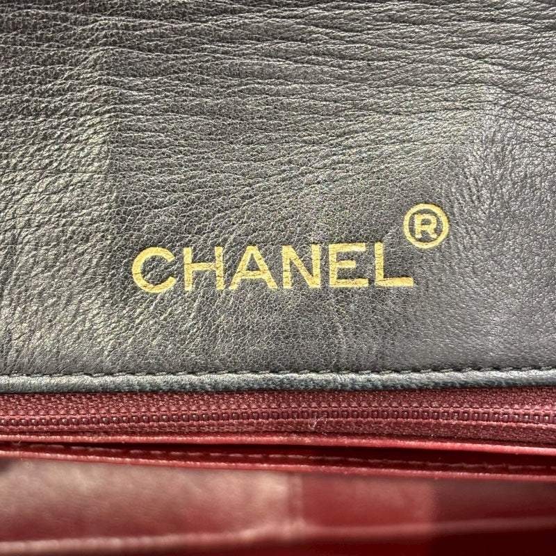 シャネル CHANEL マトラッセチェーンショルダー ブラック ラムスキン/GD金具 レディース ショルダーバッグ
