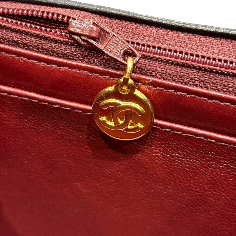 シャネル CHANEL マトラッセチェーンショルダー ブラック ラムスキン/GD金具 レディース ショルダーバッグ