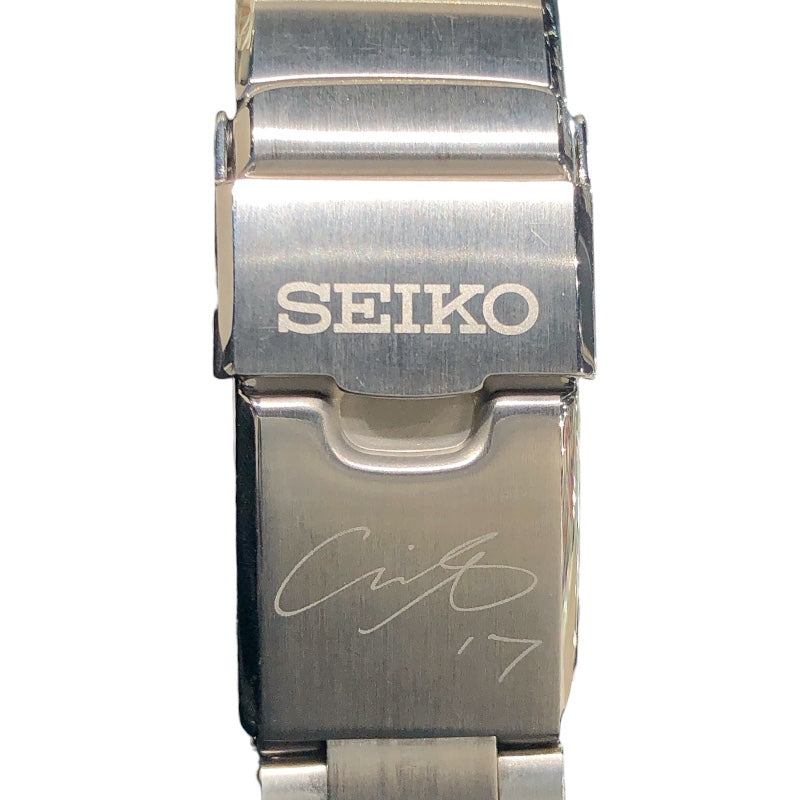 セイコー SEIKO プロスぺック　ダイバー　スキューバ　大谷翔平　2023 SBDC191 シルバー×ブラック ステンレススチール メンズ 腕時計