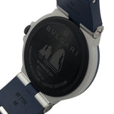 ブルガリ BVLGARI ブルガリブルガリ　アルミニウム　カプリ 103815 ブルー アルミニウム 腕時計 メンズ 中古