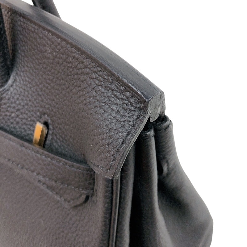 エルメス HERMES バーキン25 B刻　(2023年製) ブラック ゴールド金具 トゴ レディース ハンドバッグ
