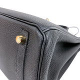 エルメス HERMES バーキン25 B刻　(2023年製) ブラック ゴールド金具 トゴ レディース ハンドバッグ